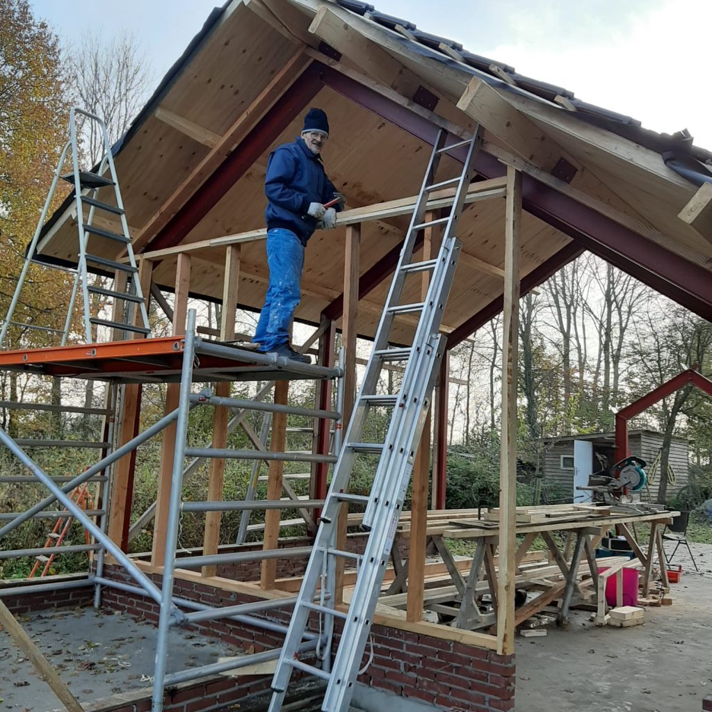 We bouwen gewoon door